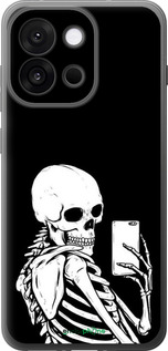 Силіконовий чехол Скелет робить Selfie для OnePlus 13T 5G / 13S 5G - 6535u-4026 изображение 