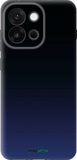 Силіконовий чехол Градієнт у темно-синьому стилі для OnePlus 13T 5G / 13S 5G - 6542u-4026 изображение 