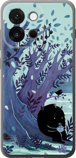 Силиконовый чехол Арт принт Тихое место чая для OnePlus 13T 5G / 13S 5G - 6544u-4026 изображение 