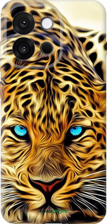 Силиконовый чехол Леопард для OnePlus 13T 5G / 13S 5G - 6611u-4026 изображение 