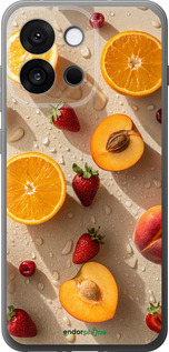 Силиконовый чехол Фрукты 3 для OnePlus 13T 5G / 13S 5G - 6703u-4026 изображение 