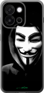 Силиконовый чехол Анонимус для OnePlus 13T 5G / 13S 5G - 832u-4026 изображение 