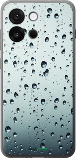 Силиконовый чехол Стекло в каплях для OnePlus 13T 5G / 13S 5G - 848u-4026 изображение 