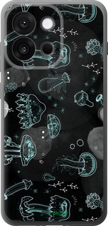 Силиконовый чехол Медузы для OnePlus 13T 5G / 13S 5G - 906u-4026 изображение 