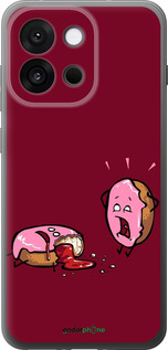 Силиконовый чехол Печенье для OnePlus 13T 5G / 13S 5G - 911u-4026 изображение 