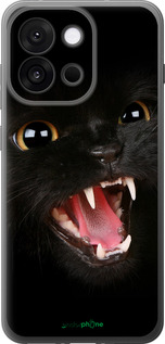 Силиконовый чехол Чёрная кошка для OnePlus 13T 5G / 13S 5G - 932u-4026 изображение 