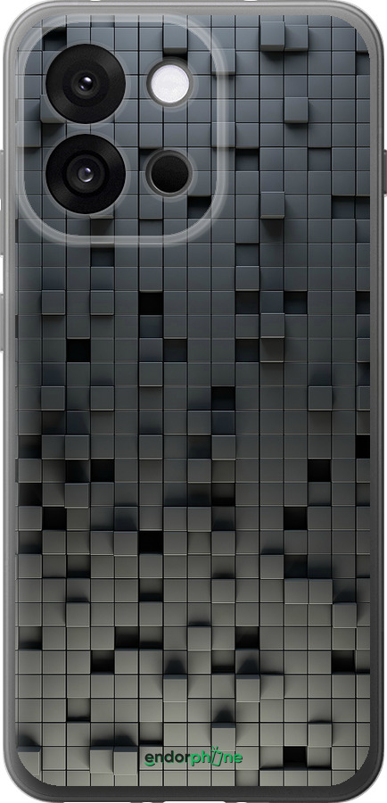 Силиконовый чехол Кубики для OnePlus 13T 5G / 13S 5G - 1061u-4026 изображение 