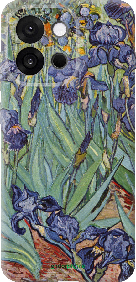 Силиконовый чехол Винсент Ван Гог. Ирисы для OnePlus 13T 5G / 13S 5G - 161u-4026 изображение 