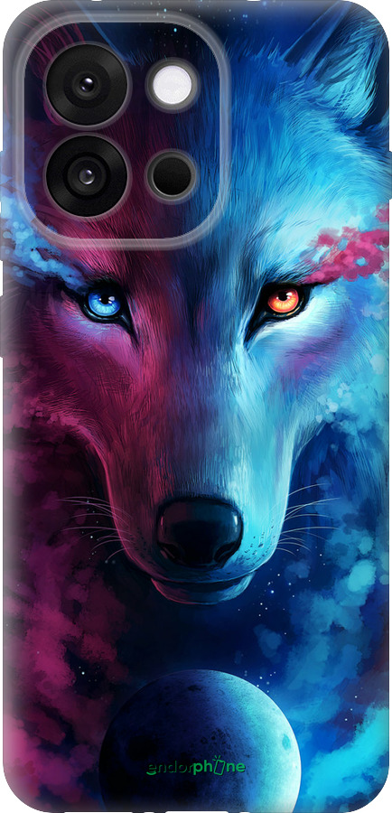 Силіконовий чехол Арт-вовк для OnePlus 13T 5G / 13S 5G - 3999u-4026 изображение 