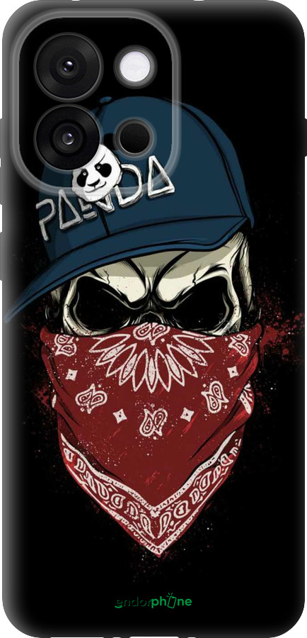 Силіконовий чехол Череп в кепці для OnePlus 13T 5G / 13S 5G - 4127u-4026 изображение 