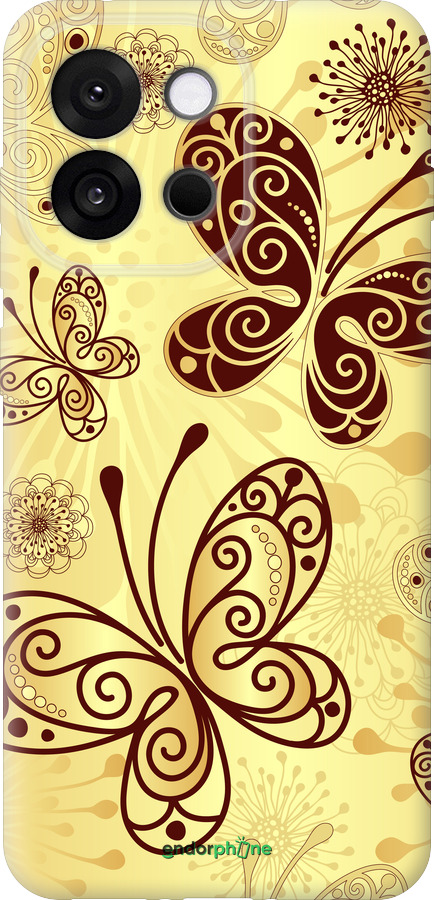 Силіконовий чехол Красиві метелики для OnePlus 13T 5G / 13S 5G - 4170u-4026 изображение 