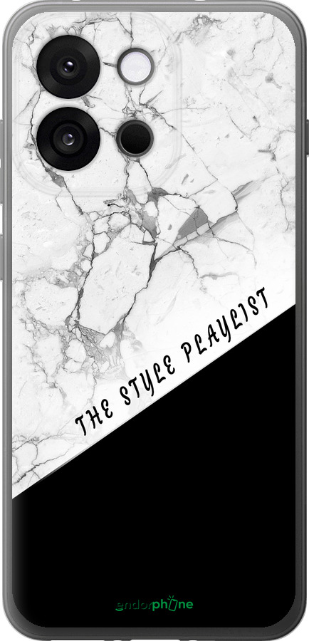 Силіконовий чехол The style playlist для OnePlus 13T 5G / 13S 5G - 4308u-4026 изображение 