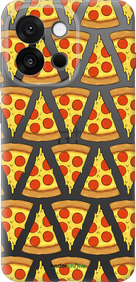Силиконовый чехол Пицца для OnePlus 13T 5G / 13S 5G - 4408u-4026 изображение 