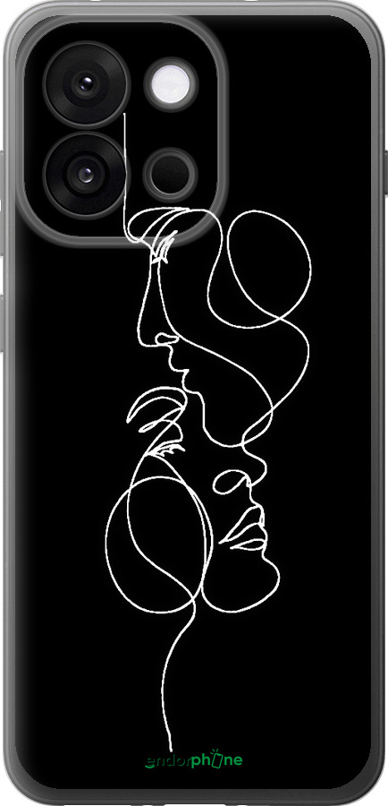 Силиконовый чехол Пара для OnePlus 13T 5G / 13S 5G - 4457u-4026 изображение 