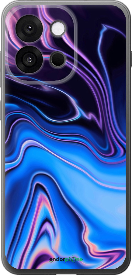 Силиконовый чехол Узор воды для OnePlus 13T 5G / 13S 5G - 4491u-4026 изображение 