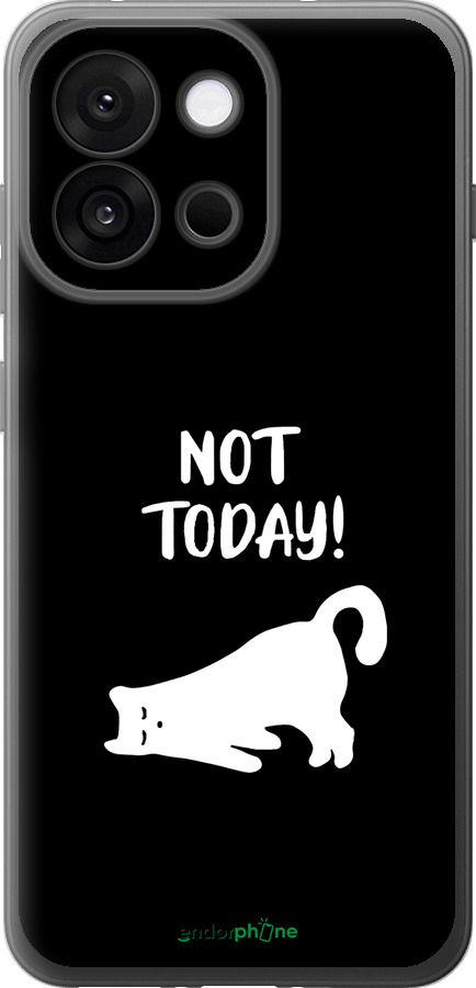 Силиконовый чехол Уставший кот для OnePlus 13T 5G / 13S 5G - 4535u-4026 изображение 