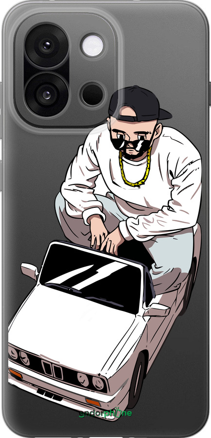 Силиконовый чехол Тачка для OnePlus 13T 5G / 13S 5G - 4663u-4026 изображение 