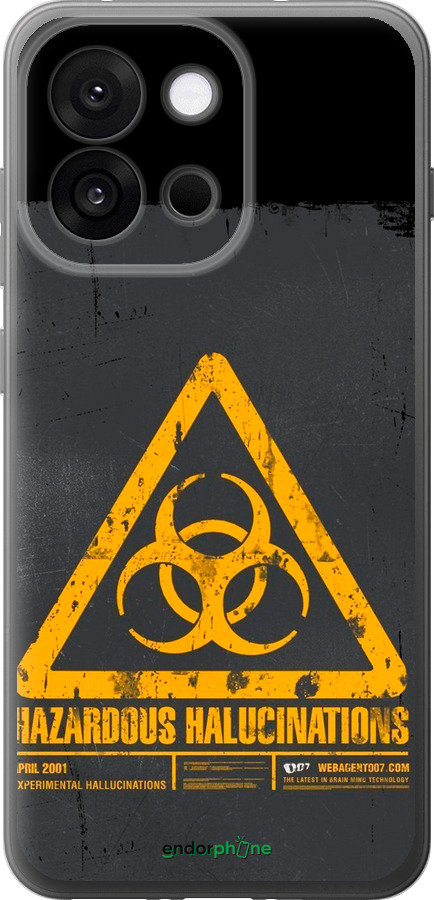 Силіконовий чехол biohazard 28 для OnePlus 13T 5G / 13S 5G - 4846u-4026 изображение 