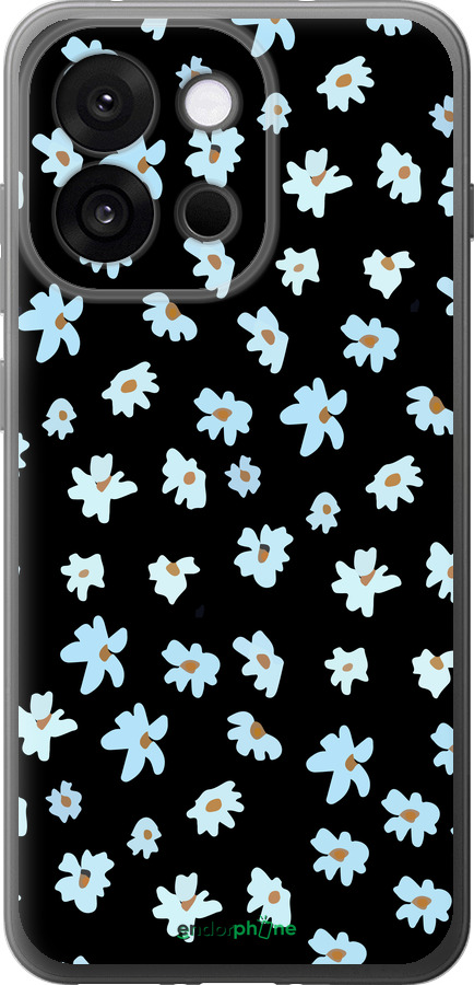 Силиконовый чехол Цветочный для OnePlus 13T 5G / 13S 5G - 4900u-4026 изображение 