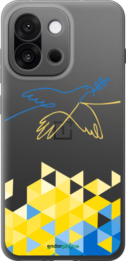 Силиконовый чехол Птица мира для OnePlus 13T 5G / 13S 5G - 5231u-4026 изображение 