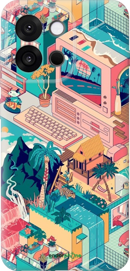 Силиконовый чехол № 5393 для OnePlus 13T 5G / 13S 5G - 5393u-4026 изображение 