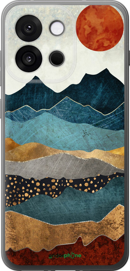 Силиконовый чехол Закат горы для OnePlus 13T 5G / 13S 5G - 5434u-4026 изображение 