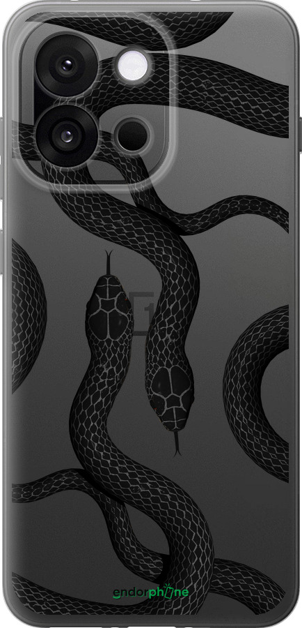 Силіконовий чехол Змії для OnePlus 13T 5G / 13S 5G - 5473u-4026 изображение 