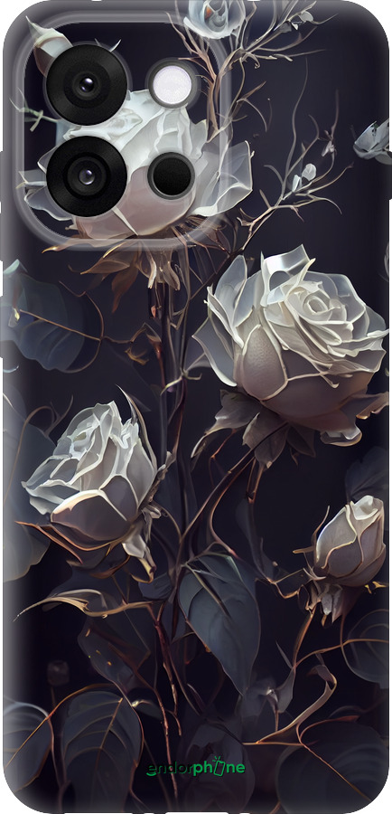 Силіконовий чехол Троянди 2 для OnePlus 13T 5G / 13S 5G - 5550u-4026 изображение 