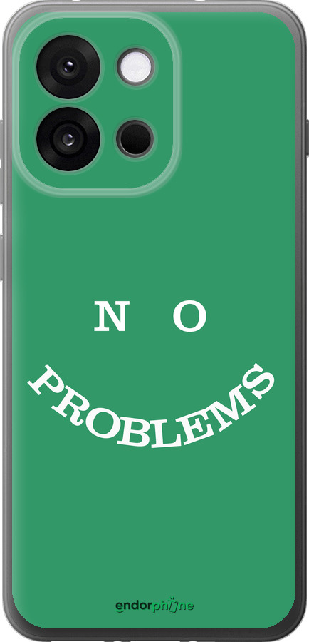 Силиконовый чехол No Problems для OnePlus 13T 5G / 13S 5G - 5573u-4026 изображение 