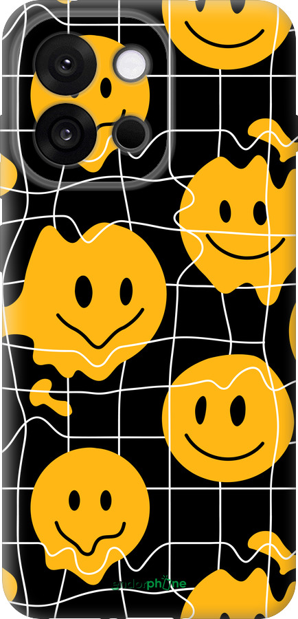 Силиконовый чехол Смайлы v3 для OnePlus 13T 5G / 13S 5G - 5623u-4026 изображение 