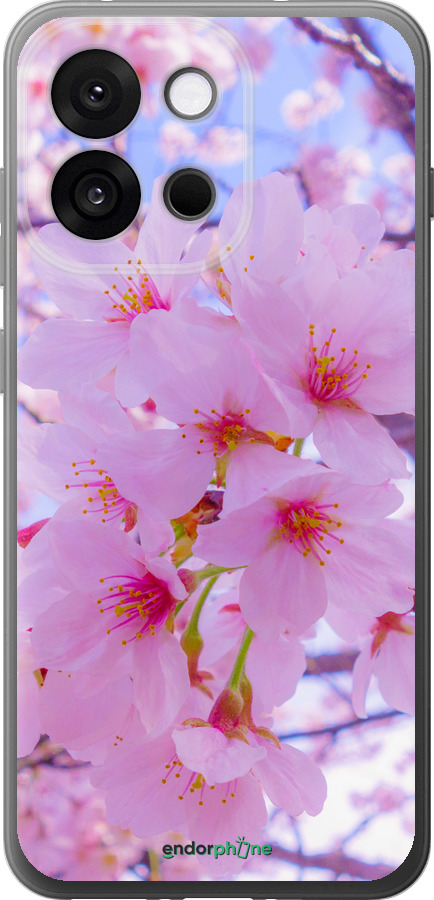 Силіконовий чехол Сакура для OnePlus 13T 5G / 13S 5G - 6029u-4026 изображение 