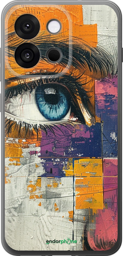 Силіконовий чехол Кольорова фреска для OnePlus 13T 5G / 13S 5G - 6032u-4026 изображение 