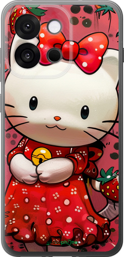 Силиконовый чехол hello kitty1 для OnePlus 13T 5G / 13S 5G - 6036u-4026 изображение 