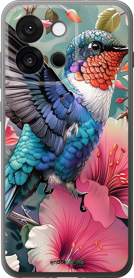 Силіконовий чехол Казкова колібрі для OnePlus 13T 5G / 13S 5G - 6051u-4026 изображение 