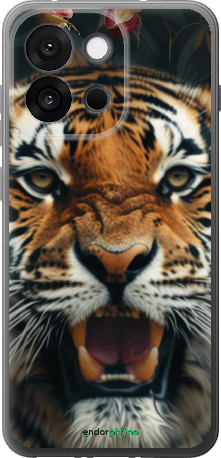 Силиконовый чехол Тигровое величие для OnePlus 13T 5G / 13S 5G - 6080u-4026 изображение 