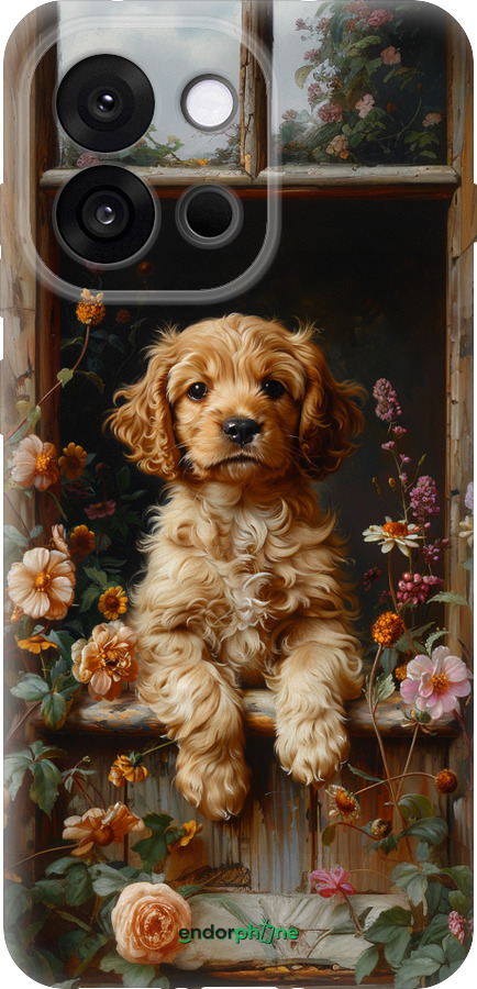 Силіконовий чехол Цуценя cocker spaniel для OnePlus 13T 5G / 13S 5G - 6136u-4026 изображение 