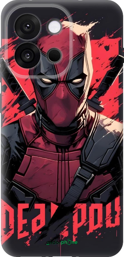 Силіконовий чехол Дедпул для OnePlus 13T 5G / 13S 5G - 6293u-4026 изображение 