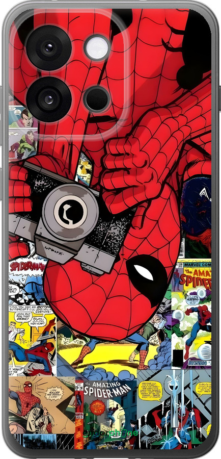Силиконовый чехол Человек паук 2 для OnePlus 13T 5G / 13S 5G - 6333u-4026 изображение 