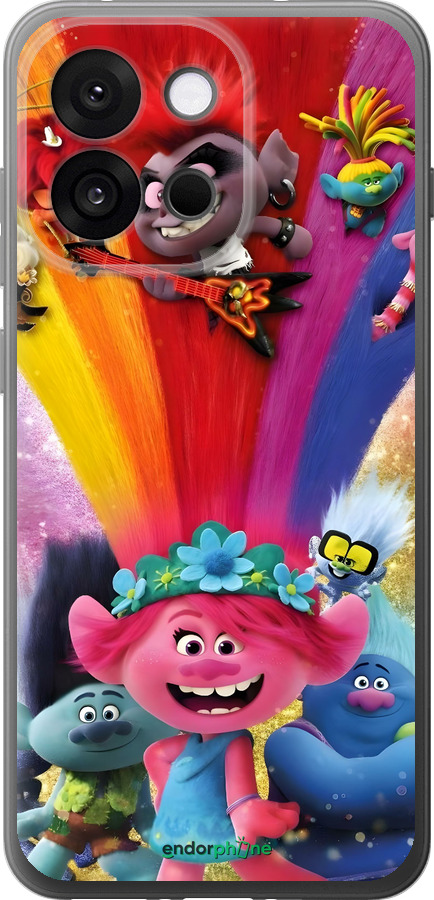 Силиконовый чехол Троли для OnePlus 13T 5G / 13S 5G - 6343u-4026 изображение 