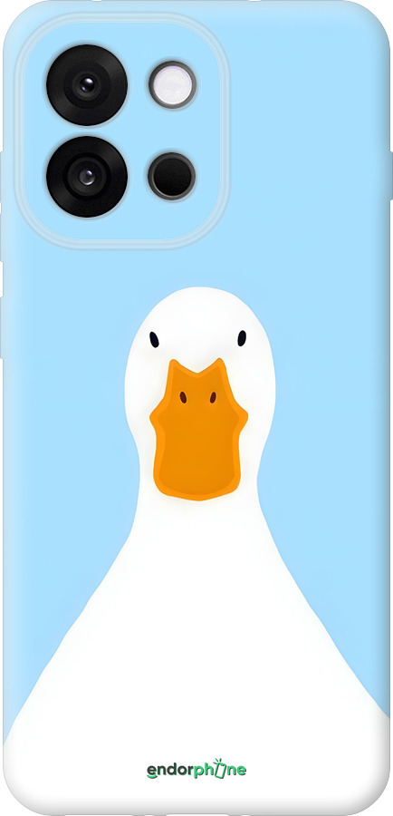 Силиконовый чехол Гусь для OnePlus 13T 5G / 13S 5G - 6350u-4026 изображение 