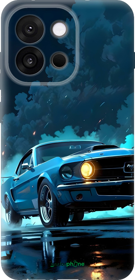 Силиконовый чехол Форд мустанг для OnePlus 13T 5G / 13S 5G - 6374u-4026 изображение 
