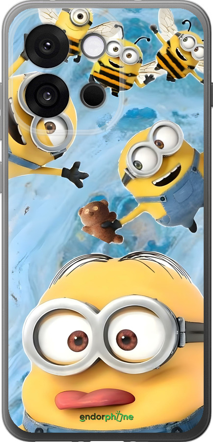 Силиконовый чехол Миньоны для OnePlus 13T 5G / 13S 5G - 6386u-4026 изображение 