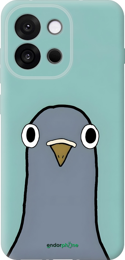 Силиконовый чехол Голубь для OnePlus 13T 5G / 13S 5G - 6388u-4026 изображение 