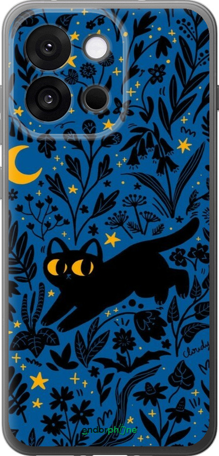 Силиконовый чехол Летняя ночь для OnePlus 13T 5G / 13S 5G - 6472u-4026 изображение 