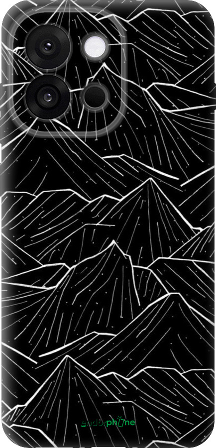 Силиконовый чехол С изображением Темных гор для OnePlus 13T 5G / 13S 5G - 6489u-4026 изображение 