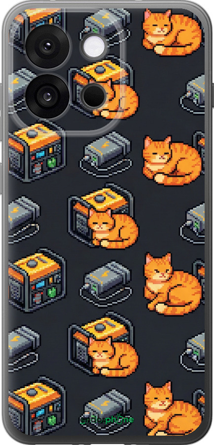 Силиконовый чехол Autonomous Zone для OnePlus 13T 5G / 13S 5G - 6771u-4026 изображение 