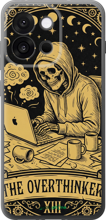 Силиконовый чехол The Overthinker для OnePlus 13T 5G / 13S 5G - 6774u-4026 изображение 