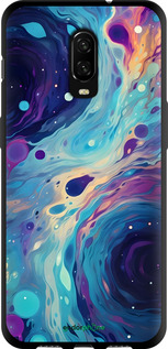 TPU чехол Арт акварель для OnePlus 6T - 6329b-1587 изображение 