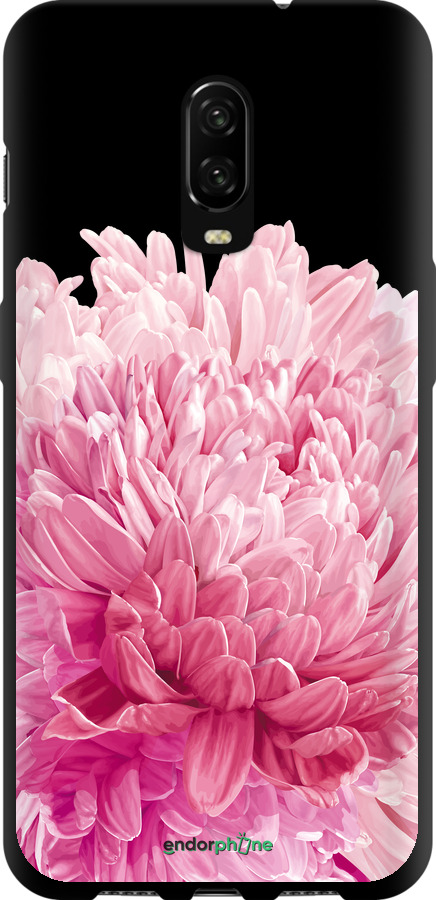 TPU чехол Хризантема для OnePlus 6T - 4666b-1587 изображение 