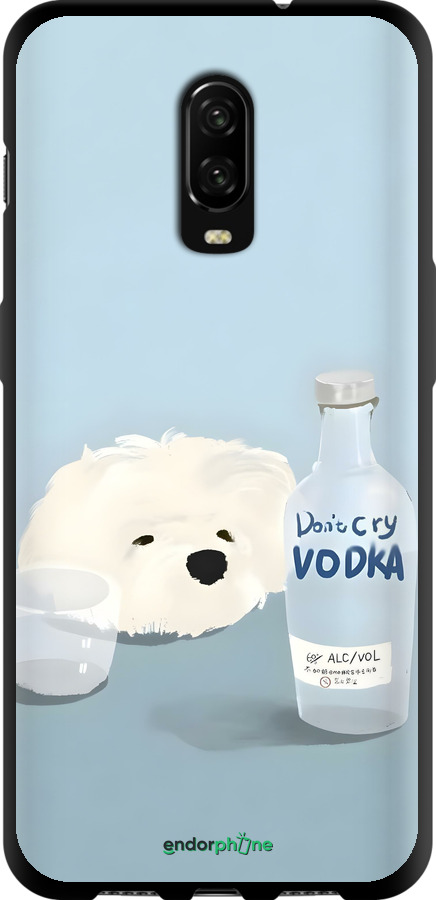 TPU чехол Пес водка для OnePlus 6T - 6368b-1587 изображение 